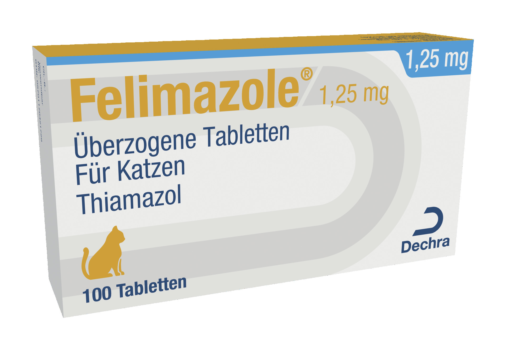 Felimazole® für Katzen 1,25 mg Tabletten 100 Stück Veterinär